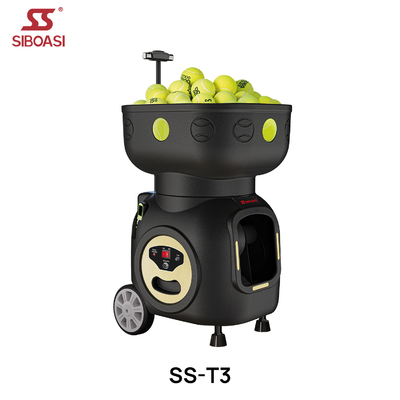প্রশিক্ষণের জন্য SIBOASI T3 APP কন্ট্রোল মিনি শ্যুটিং টেনিস মেশিন বল