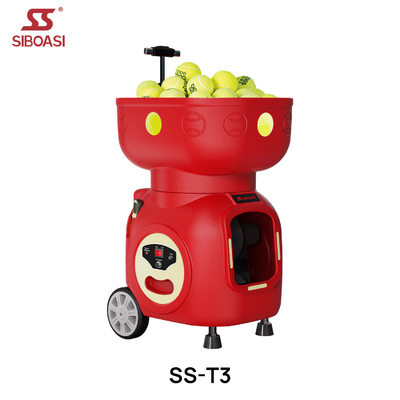 প্রশিক্ষণের জন্য SIBOASI T3 APP কন্ট্রোল মিনি শ্যুটিং টেনিস মেশিন বল