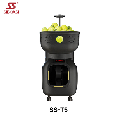 প্রশিক্ষণের জন্য SIBOASI T5 APP কন্ট্রোল মিনি শ্যুটিং টেনিস মেশিন বল
