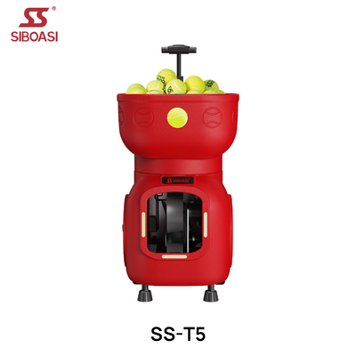 প্রশিক্ষণের জন্য SIBOASI T5 APP কন্ট্রোল মিনি শ্যুটিং টেনিস মেশিন বল