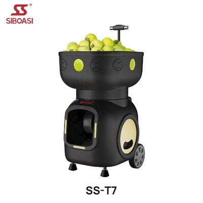 প্রশিক্ষণের জন্য SIBOASI T7 APP কন্ট্রোল মিনি শ্যুটিং টেনিস মেশিন বল