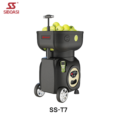 প্রশিক্ষণের জন্য SIBOASI T7 APP কন্ট্রোল মিনি শ্যুটিং টেনিস মেশিন বল