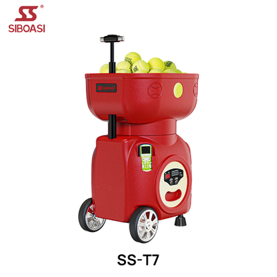 প্রশিক্ষণের জন্য SIBOASI T7 APP কন্ট্রোল মিনি শ্যুটিং টেনিস মেশিন বল