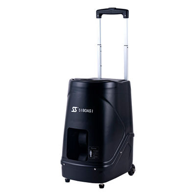 80 বলের ক্যাপাসিটি স্কোয়াশ বল মেশিন কামান 180W পৌঁছানো অনুমোদিত