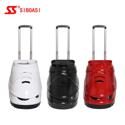 150W স্বয়ংক্রিয় টেনিস বল লঞ্চার মেশিন 160 পিসি এলসিডি রিমোট কন্ট্রোল