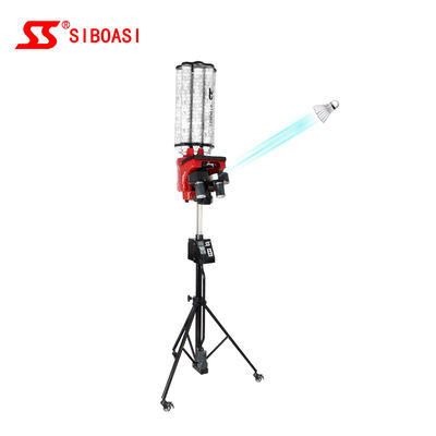 স্বয়ংক্রিয় ব্যাডমিন্টন শটলকক লঞ্চার 20-70CM উত্তোলন রিমোট কন্ট্রোল