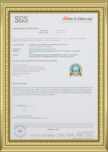 চীন Dongguan Skyegle Intelligent Technology Co.,Ltd. সার্টিফিকেশন